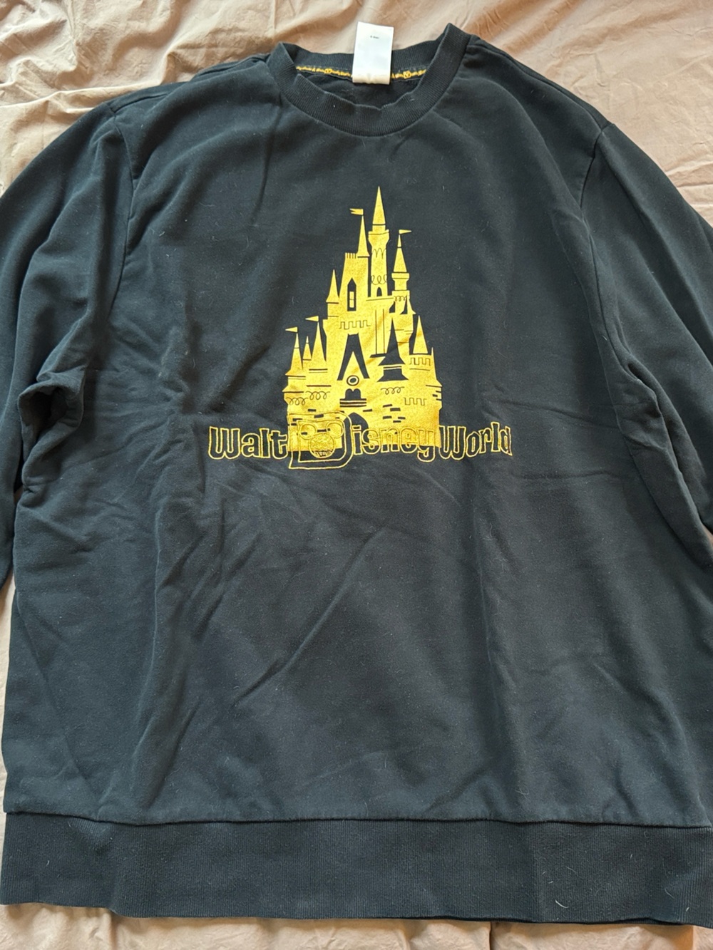 Black Walt Disney World Graphic Crewneck Sweatshirt